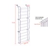 Fancy Buying 36-Pair Shoes Over The Door Rack Holder -