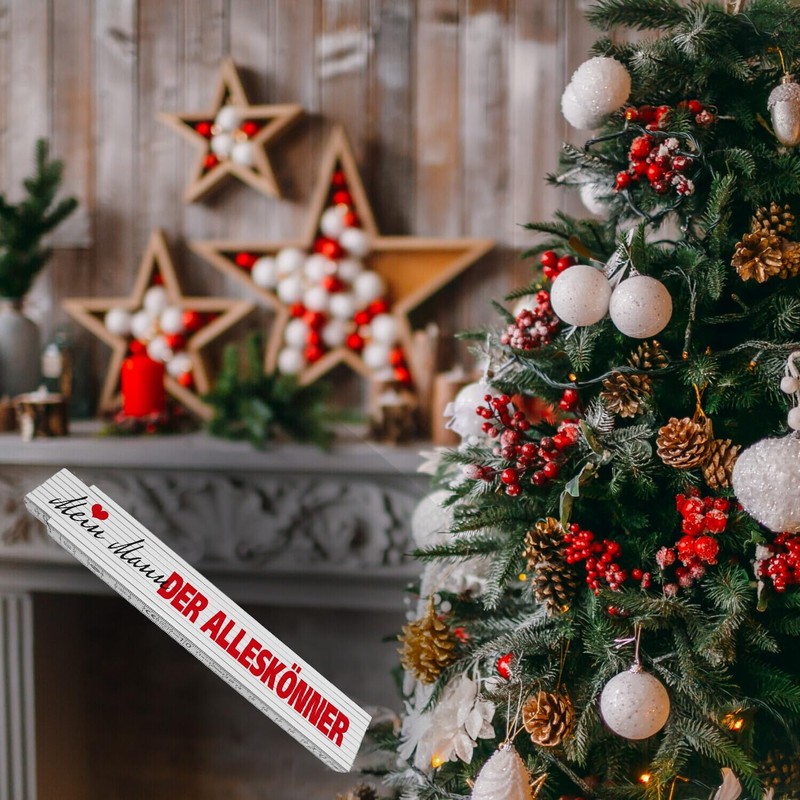 Mein der Alleskönner Wooden Meter Stick with Heart for the