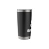 Mindfulness Reminder Keep Calm And Breathe Stainless Steel Insulated Tumbler