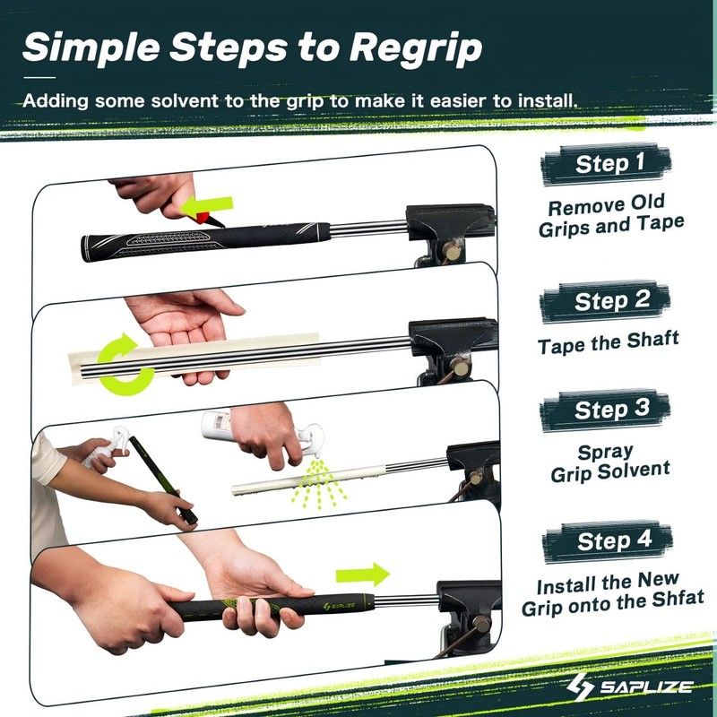 SAPLIZE G30 Classic Golf Grips Set, Popular Picks with Great