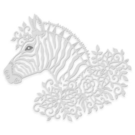 Flora Zebra- Sweet Dixie Cutting Die for Scrapbooking, cardmaking NAD papercrafts Designed by Sue Dix