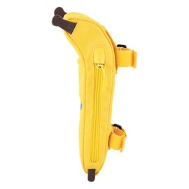 Snack! Banana Hammock Bike Bag – Yellow Bicycle Frame, Handlebar, or Saddle Bag – Compact Storage for any bike including E-bikes – Bicycle Saddle Bag – Fun Cycling Accessory