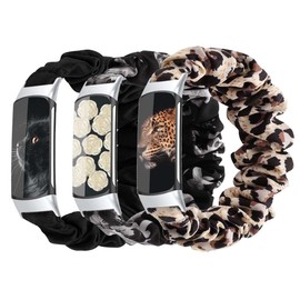 GTHY Compatible With Garmin Vivofit Jr/JR 2/Vivofit 3 Bands Repacement,For Kids Boys Girls,Soft Silicone Pattern Adjustable Straps,Wristbands,Watch Band,With Secure Metal Clasp (Small, E)