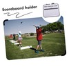 WHAMVOX Plastic Golf Scoreboard Double-Sided Erase-able Whiteboard Compact for On-The-