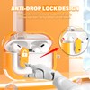 MHYALUDO for Airpods Pro 2nd Generation Case with Secure Lock