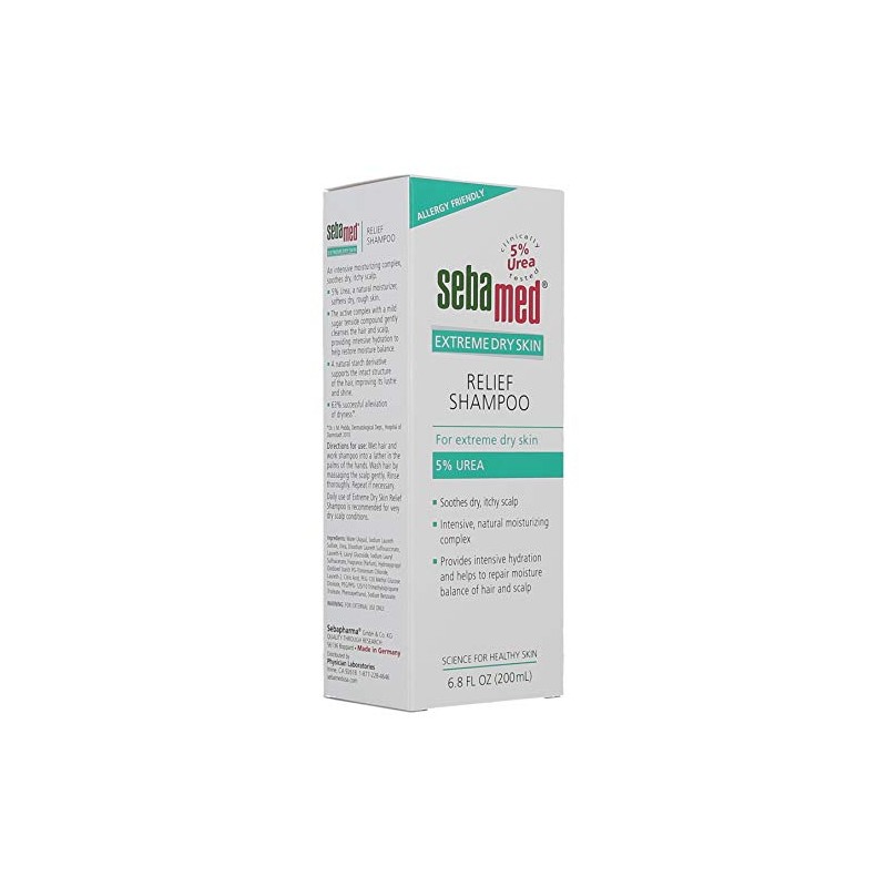 SEBAMED TROCKENE HAUT SHAMPOO UREA 5 % 200ml (german Import)
