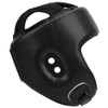 Boxing Helmet PU Leather Adjustable Head Guard Sanda Kickboxing Training
