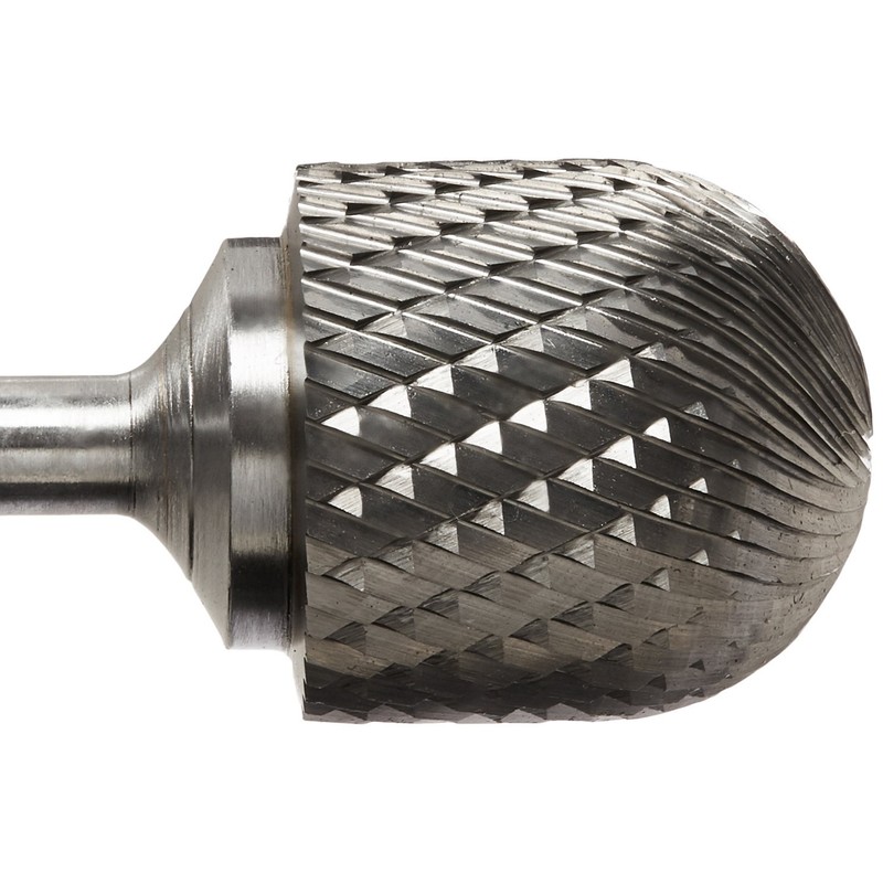 Drill America SC-9 Carbide Burr/Rotary File Cylindrical Radius-End Double Cut