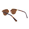 Designer Fashion Sunglasses Super Retro Top Bar Aviator Unisex Tortoise
