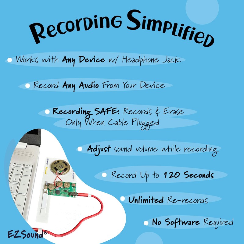 EZSound Module for DIY Audio Cards - Easy to Record