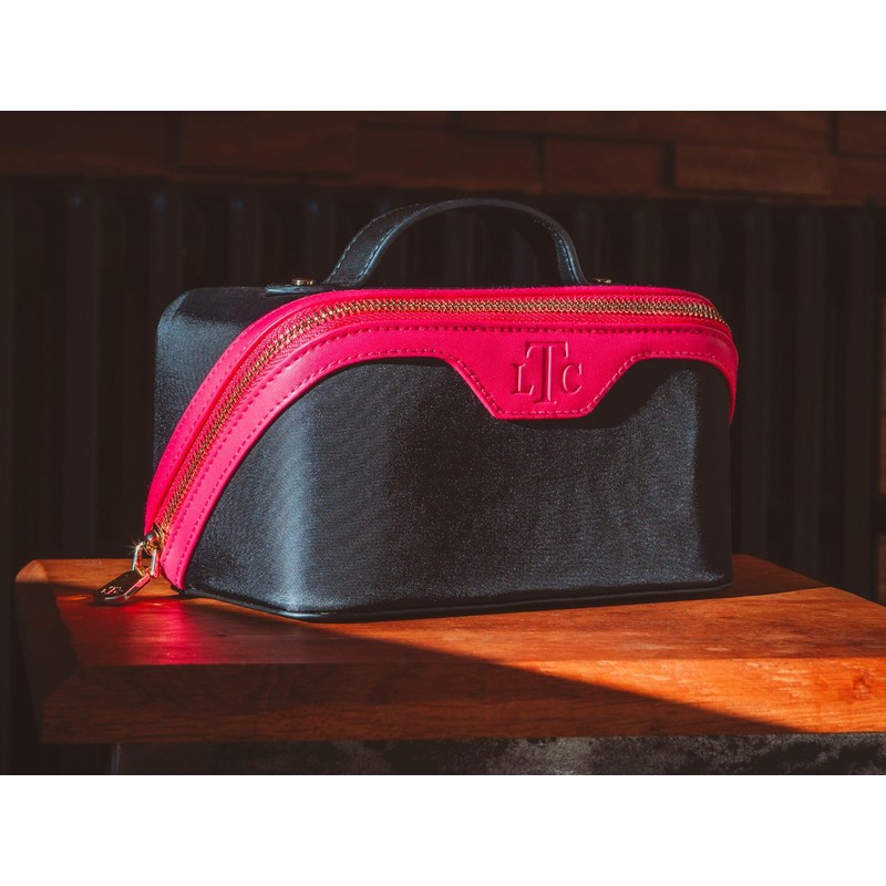 The London Train Case Co. Beauty Train Expandable Makeup Case,