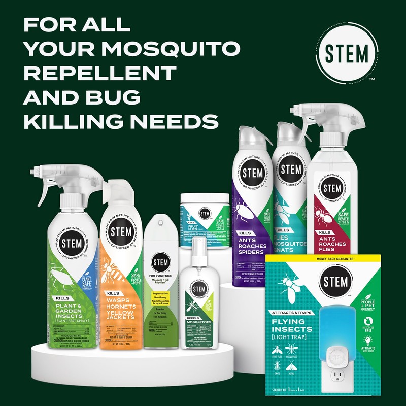 STEM Repels Mosquitoes: Mosquito Repellent Spray With Botanical Extracts; 4