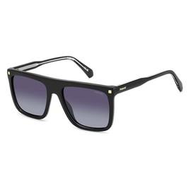 POLAROID PLD 4166/S/X Sunglasses, Black, 56