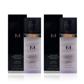 Missha M Signature Wrinkle Fill-Up BB Cream / BB No. 23 x 2 / 미샤 M 시그너처 링클 필업 비비크림 BB 23호 x 2개