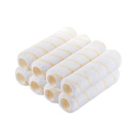Bates- Paint Roller Covers, 9", Yellow Stripes, 8 Pack, Covers for Paint Rollers 9 Inch, 9 Inch Paint Roller Covers, Paint Roller Cover, Paint Roller Covers 9 Inch, Large Paint Roller Covers