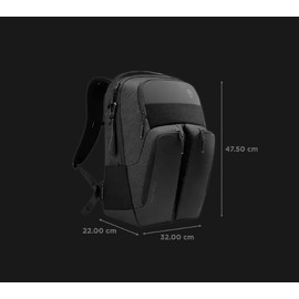 Alienware Dell Alienware Computer Backpack 28L up to 17" Laptop Weather Resistant Black