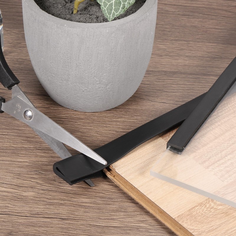 sourcing map U Channel Edge Trim, 13.1ft Length Rubber Guard