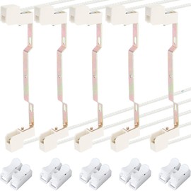 DKARDU 5 pcs R7S Ceramic lamp Socket 189mm R7S Socket with Cable Double Ended Lamp Holder Connector Halogen Socket with CH-2 Crimp Terminal for Flood Light Work Light Lamp Parts