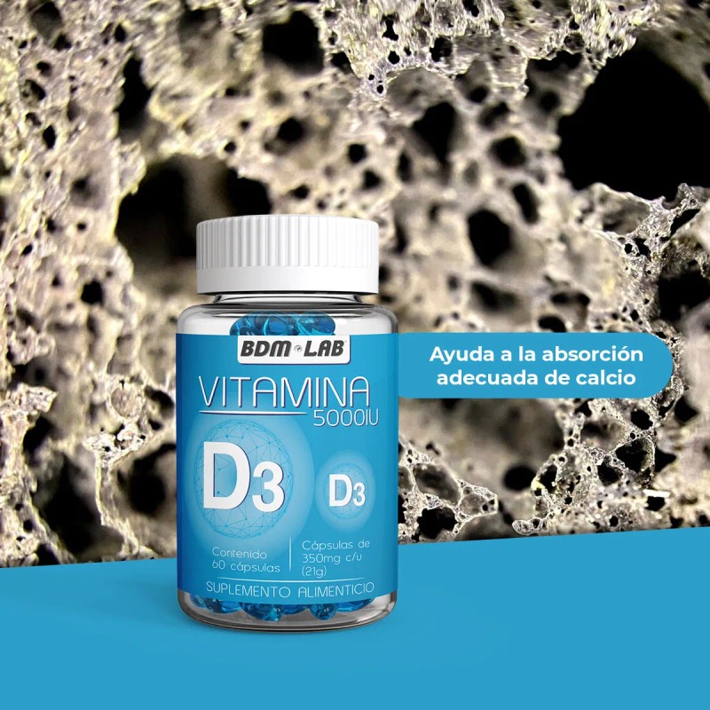 BDM LAB Pack 3 pzas Vitamina D3 + Coenzima Q10