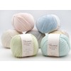 Hamanaka Hand Knitting Yarn, Pom Baby Color Crochet, Approx. 0.9