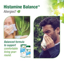 Bell Histamine Balance- Your Ultimate Year-Round Aid for Optimizing Immune Response and Maintaining Healthy Respiration and Comfort- 30 Veggie Capsules