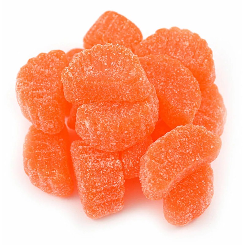 Coastal Bay Orange Slices BULK CANDY Jelly {1/2 pound bag}