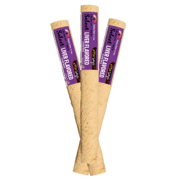 etta says! Select Dog Chews 7” Liver - Rawhide-Free, All