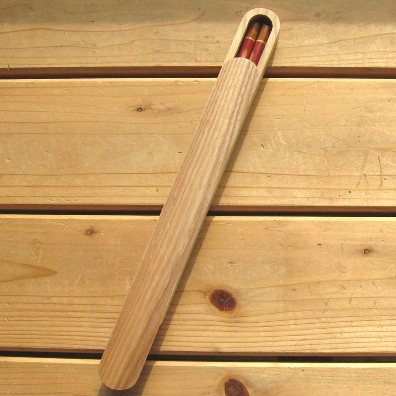 Nagao Chopsticks and Case Set, 9.1 inches (23 cm), Hand