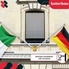 KOTARBAU® Flag Holder 2-Way Screwing Flag Pole Holder Flag Holder