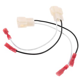 Zerodeko 1Pair Speaker Wire Harness Adapter Plug Car Accessory for Easy Speaker Installation Durable and Reliable Connection Plug and Play Design