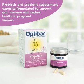 Optibac Probiotics Pregnancy Probiótico Vegano 30 Cápsulas