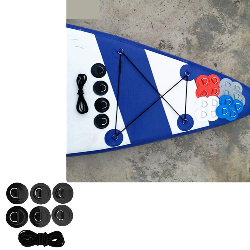 Pvc Heavy Duty SUP Bungee Deck Rigging Kit with 6