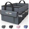 HOTOR Car Organizer, Foldable Trunk Organizer for SUV, Sedan &