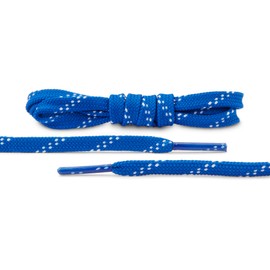 Forcefield Team Lace, Royal blue white speckled flat 45"