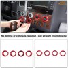 Car Centre Console Air Conditioner Switch Button Knob Cover Compatible