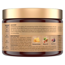 SheaMoisture Intensive Hydration Hair Masque Manuka Honey & Mafura Oil For Dry, Damaged Hair Deep Conditioning Hair Treatment 11.5 oz