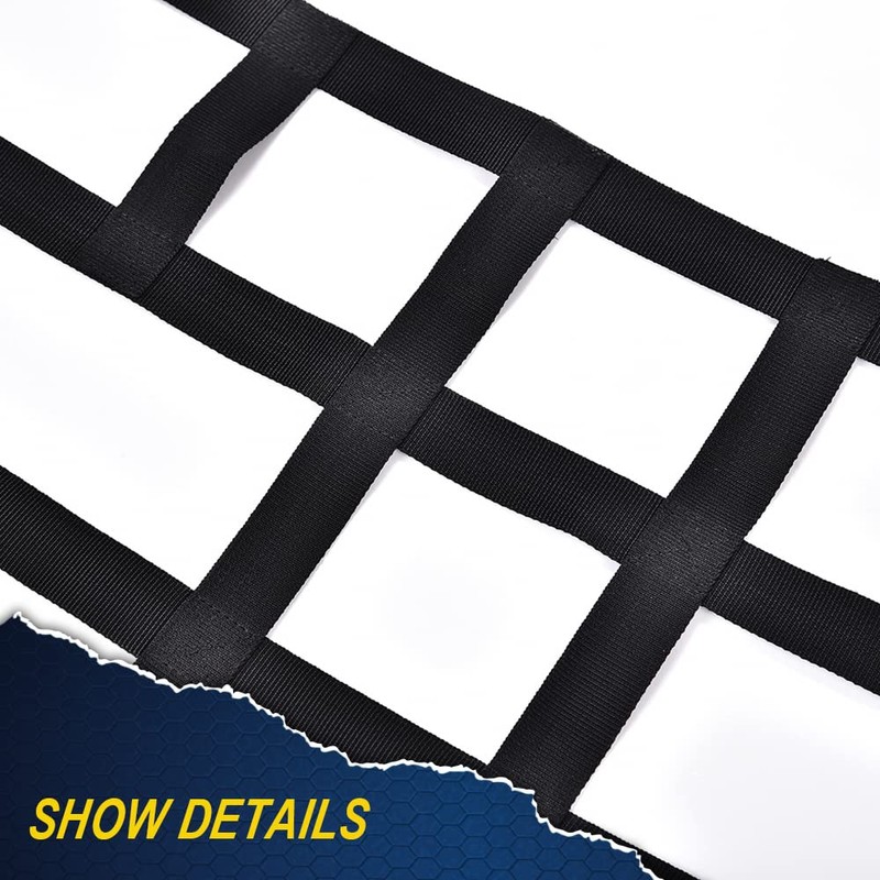 G-PLUS Webbing Nets Compatible with 2006-11 ATV Honda TRX450R 400EX