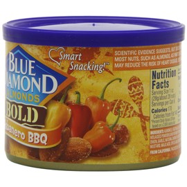 Blue Diamond Almonds BOLD Habanero BBQ, 6-Ounce (Pack of 6)