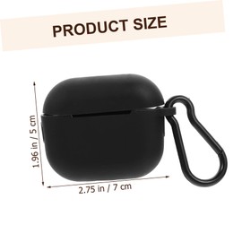 KONTONTY 1 Set Earphone Case with Keyring for Portable Protective Cover Design for Outdoor Activities Easy to Carry for Friends and Family