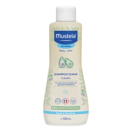 Mustela Shampoo Suave Hipoalergénico Sin Lágrimas Bebé 500ml