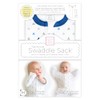 SwaddleDesigns SwaddleDesigns Transitional Swaddle Sack, Arms Up Half-Length Sleeves &