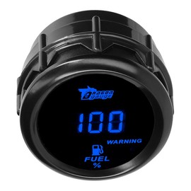 LKRXW Car Fuel Level Gauge Auto Fuel Tank Level Gauge 2" 52mm Petrol Meter