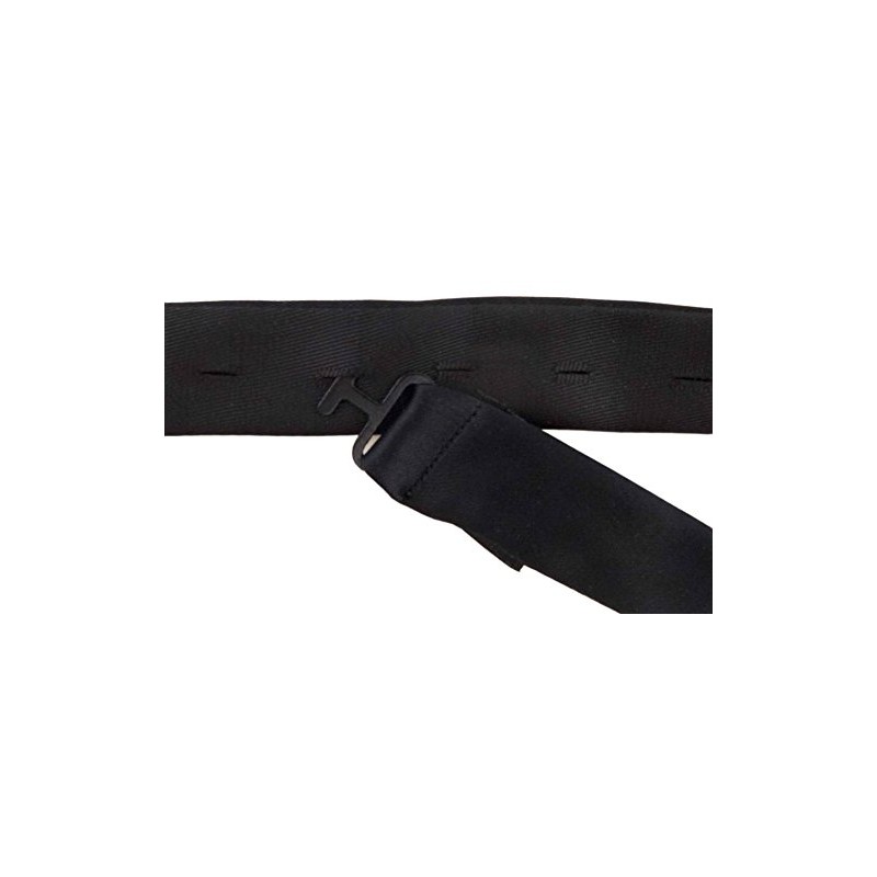 Pre-tied self-tie satin royale double in plain - bow tie