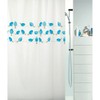 Spirella Anti-Mould Shower Curtain "Birds" Anti-Bacterial, Washable, Waterproof PEVA 180