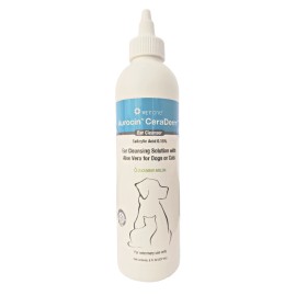 Aurocin CeraDerm Ear Cleanser for Dogs & Cats, 8 oz – Soothing & Deodorizing