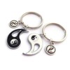 COSSIKA Yin Yang Keychain, Versatile Yin Yang Keychain Puzzle Set,