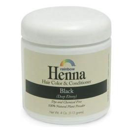 Henna Rainbow Research Para Teñir El Cabello Color Negro
