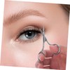Gatuida Compact Eyebrow Scissors Convenient Grooming Tool for Women Men