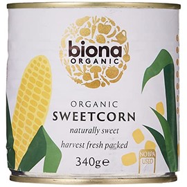Biona Organic Sweetcorn, 340g