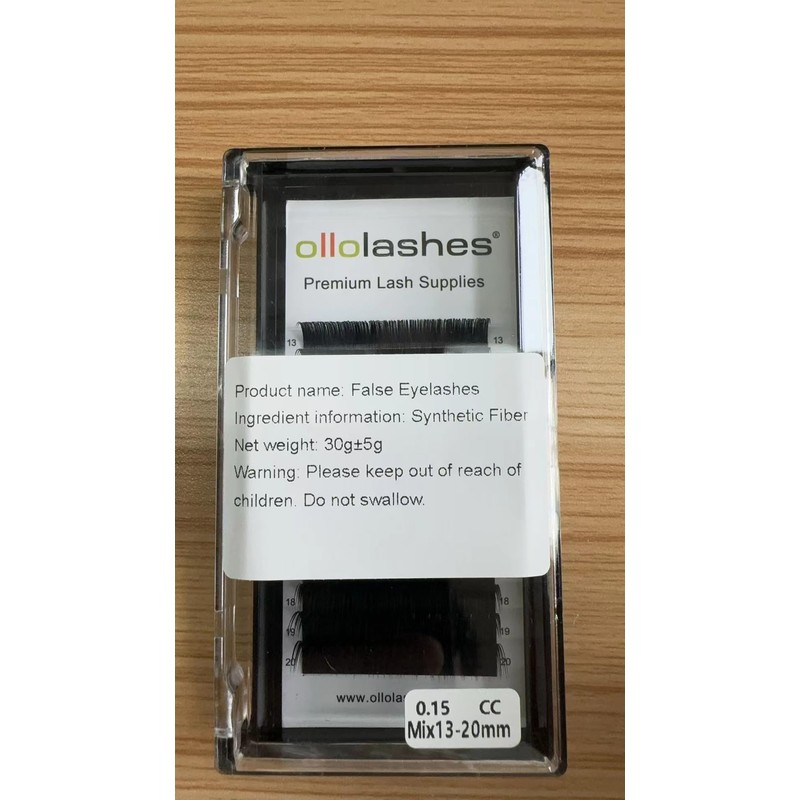 OLLOLASHES Eyelash Extension B C CC D J Curl Mix